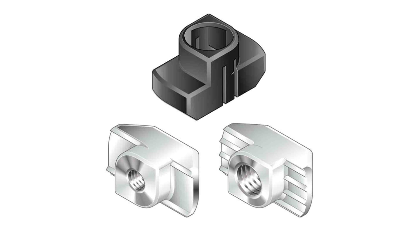 Componente de conexión Bosch Rexroth 3842536600, M4, para ranura de slot 8mm