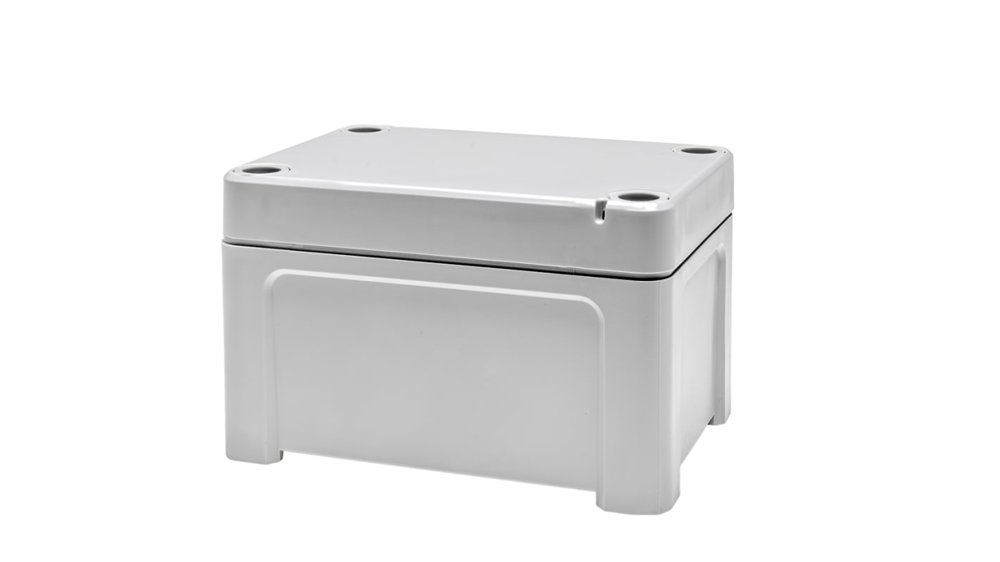 Caja de uso general RS PRO de Policarbonato Gris, 95 x 65 x 60mm, IP65