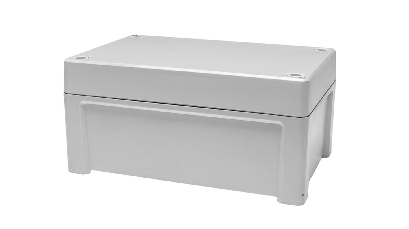 Caja de uso general RS PRO de Policarbonato Gris, 187 x 122 x 90mm, IP65