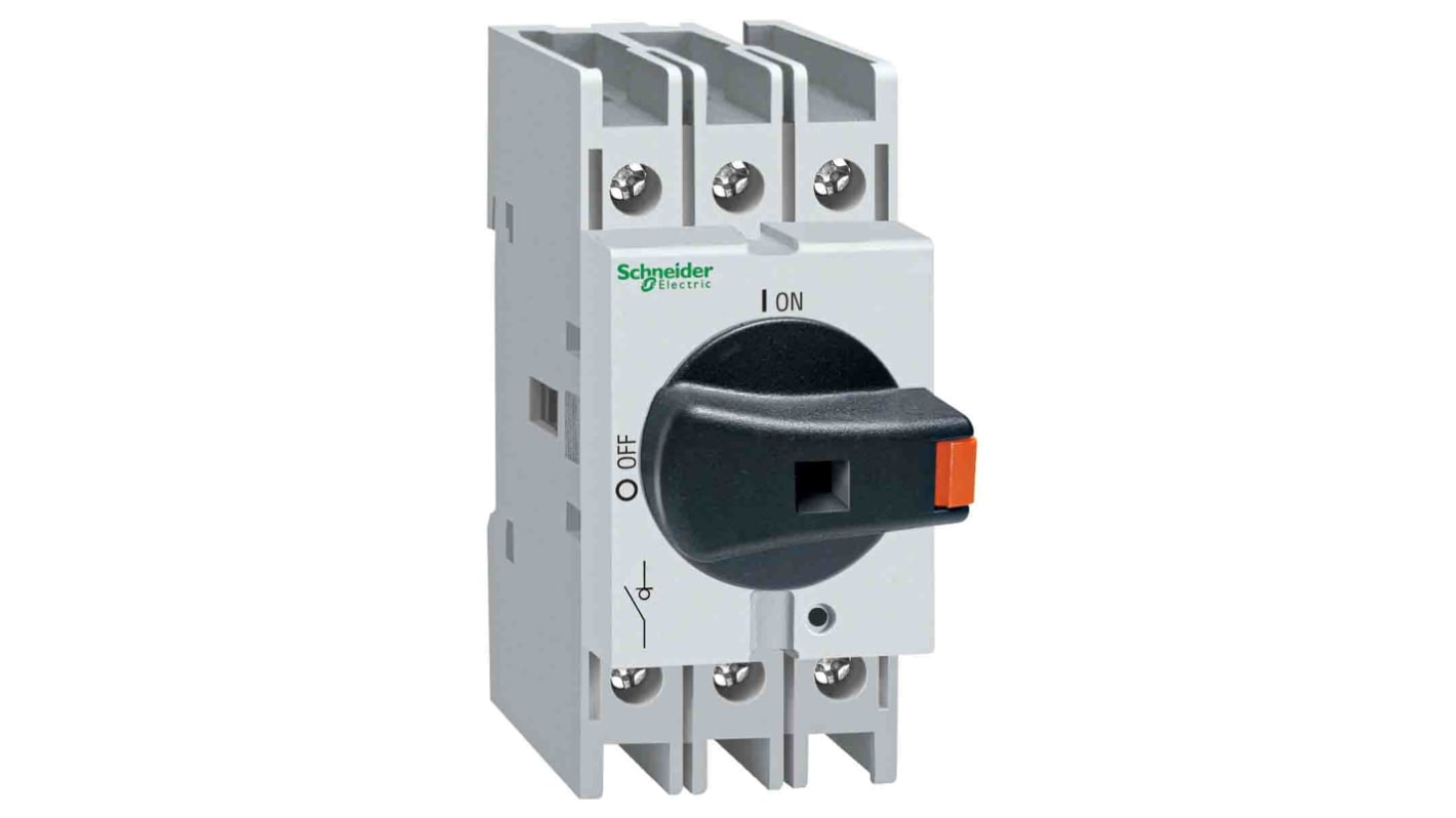 Interruttore di isolamento Schneider Electric VLS3P025R1 serie VLS3P, 3P, 3 NA, 25A, per guida DIN TeSys VARIO LS, IP20