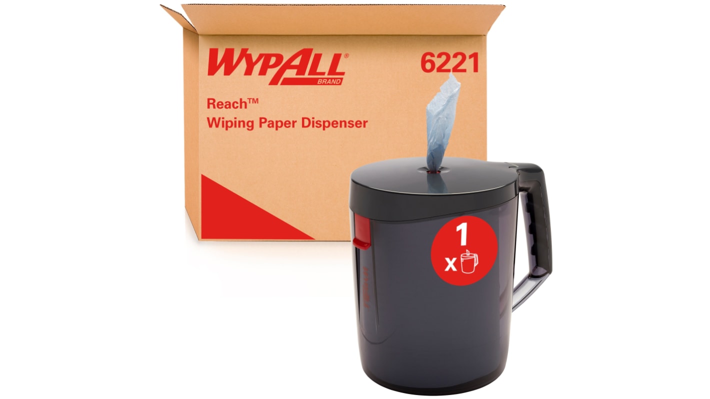 Kimberly Clark 6221 ペーパータオルディスペンサ WypAll なし