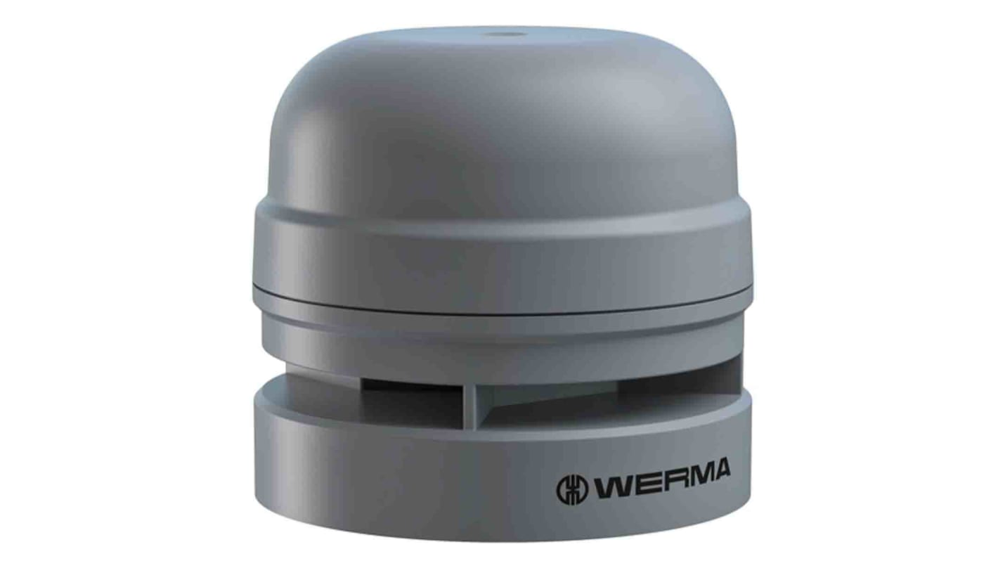 Werma EvoSIGNAL Mini Series Electronic Sounder, 115 → 230 V ac, 110dB at 1 m, IP66, AC, DC, 2-Tone