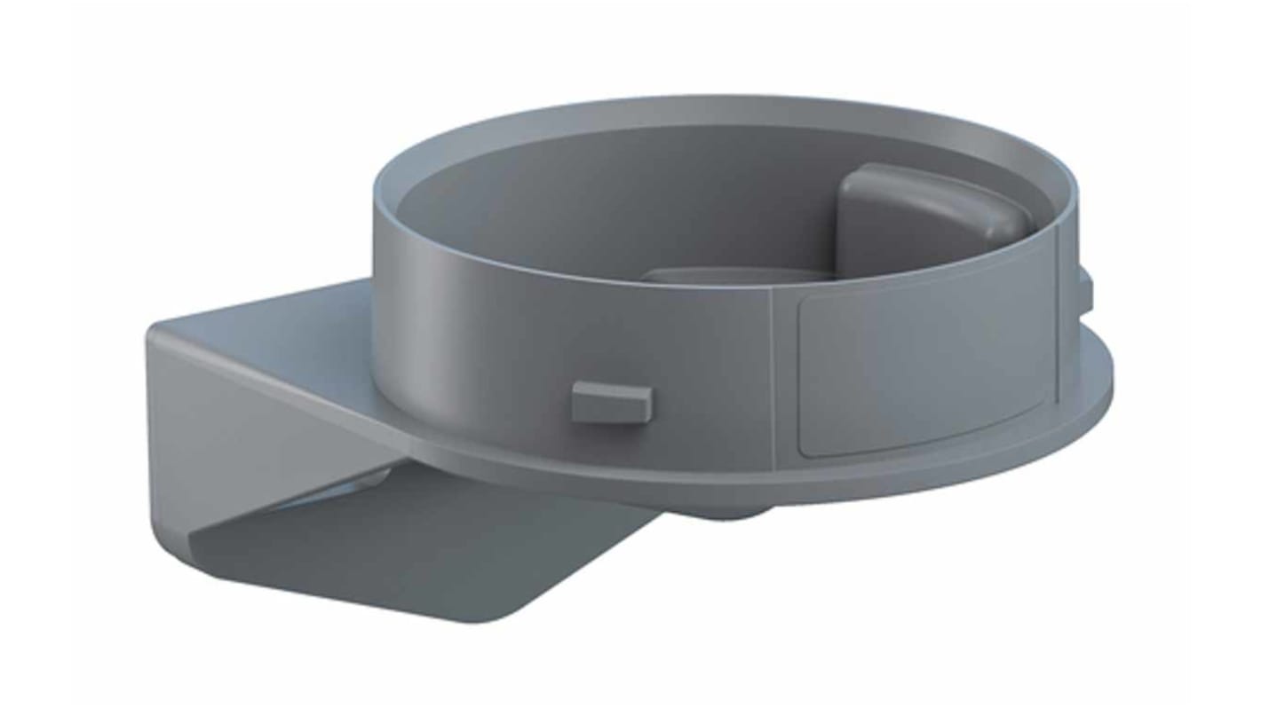Werma EvoSIGNAL Montagehalterung Grau, für Serie EvoSIGNAL, Montagesockel, 69 x 62 x 45 mm, IP66