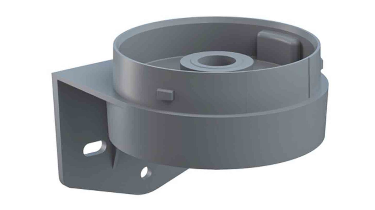 Werma IP66 Rated Grey Mounting Base for use with EvoSIGNAL Series