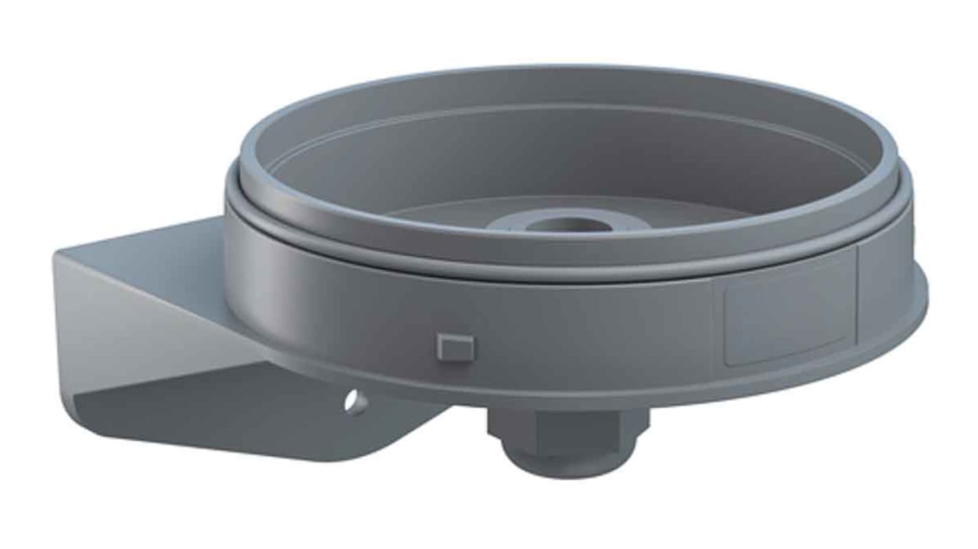 Werma IP66 Rated Grey Mounting Base