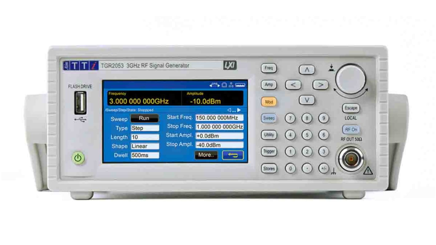 Générateur de signaux RF Aim-TTi TGR2051 de 150kHz à 1.5GHz, Etalonné RS