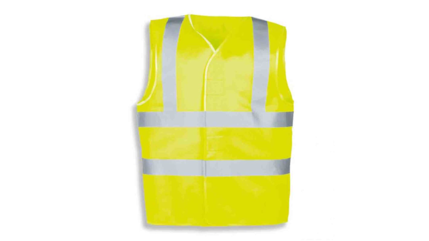 Uvex Yellow High Visibility Hi Vis Vest, L