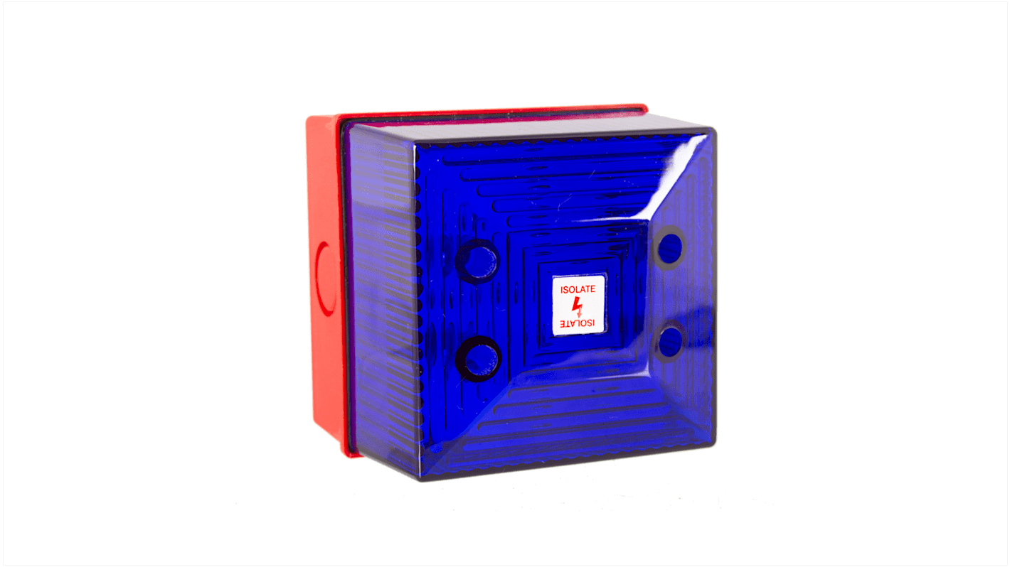 Indicador luminoso Clifford & Snell serie FL40, efecto Intermitente, Xenón, Azul, alim. 115 V ac