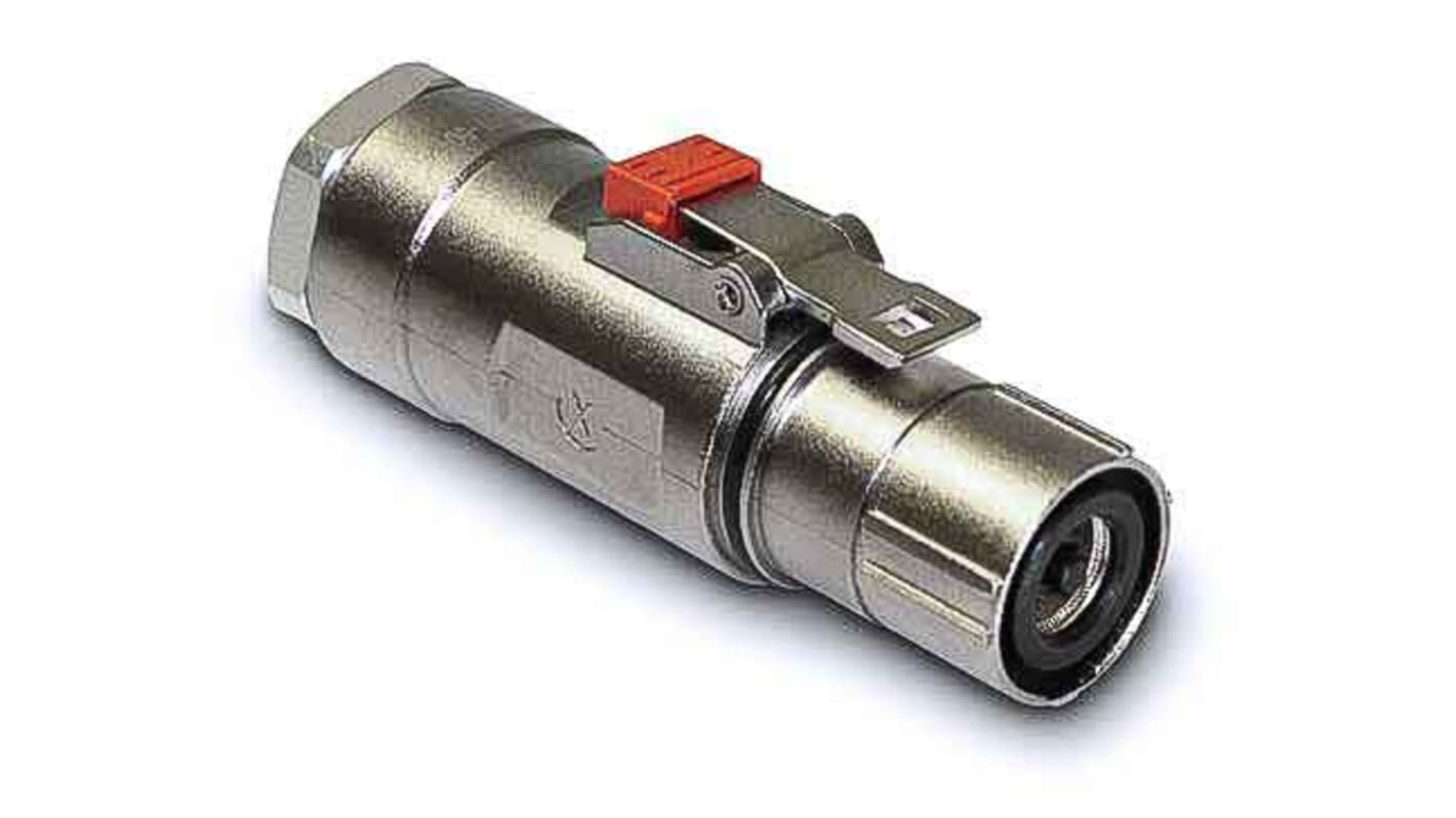 Amphenol Industrial Powerlok Connector, 300A, Female to Male, PL18, Cable Mount, 1.0 kV