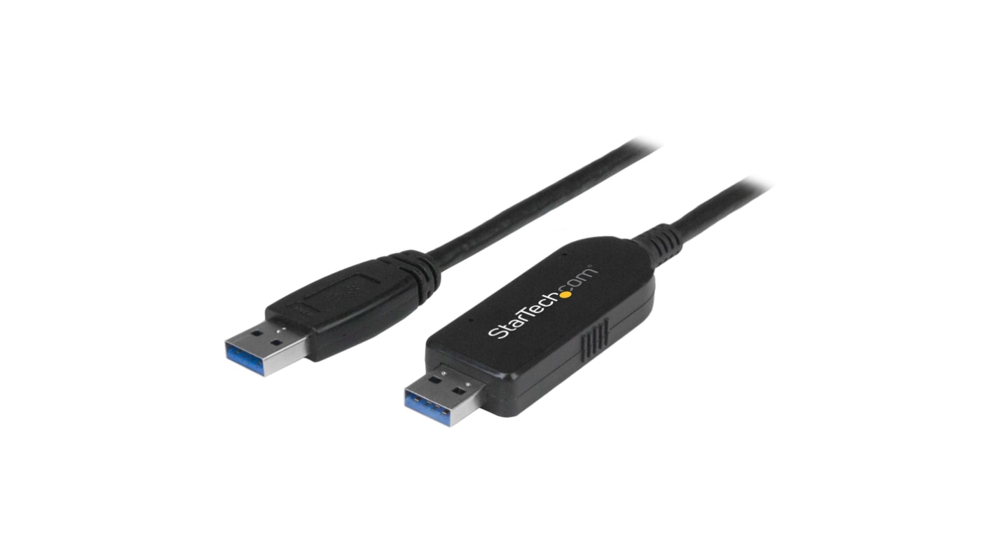 StarTech.com USB 3.0 Cable, Male USB A to Male USB A Cable, 1.9m