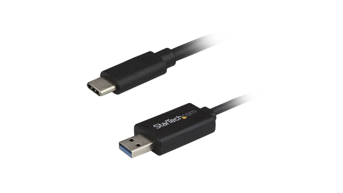 StarTech.com USB 3.0 Cable, Male USB A to Male USB C USB Data Transfer Cable, 2m