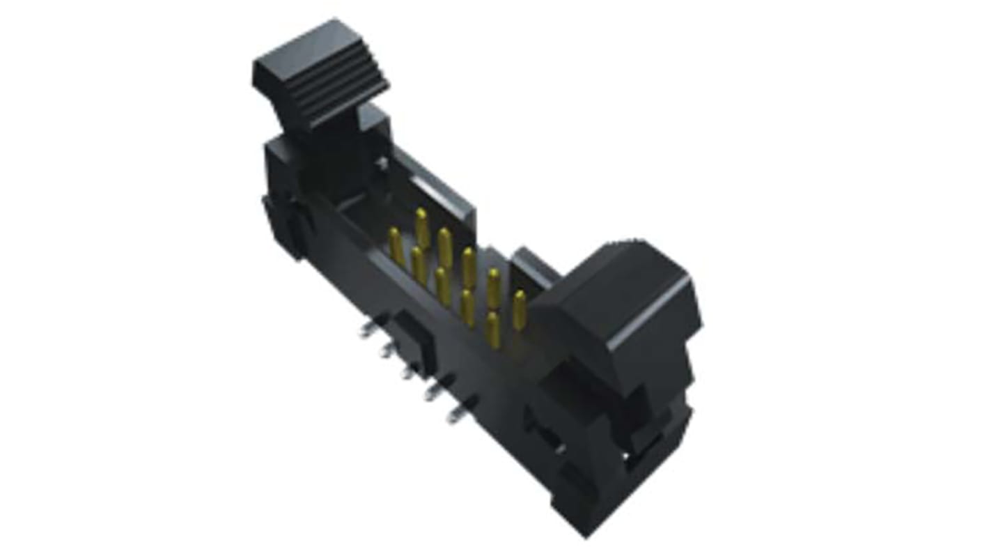 Conector macho para PCB Samtec serie EHT de 13 vías, 1 fila, paso 2.0mm