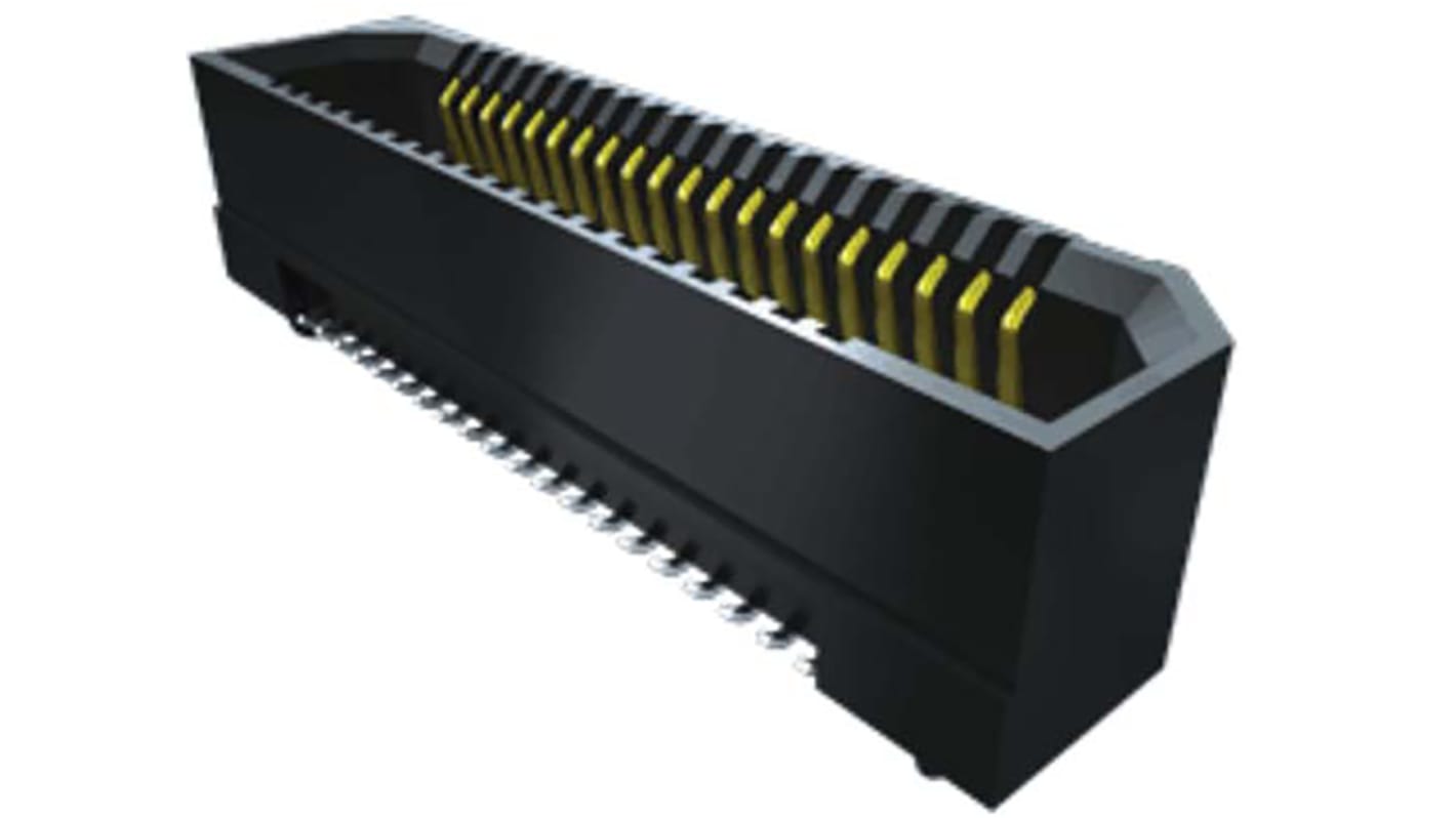 Conector hembra para PCB Samtec serie ERF8, de 13 vías en 2 filas, paso 0.8mm, Montaje Superficial, para soldar