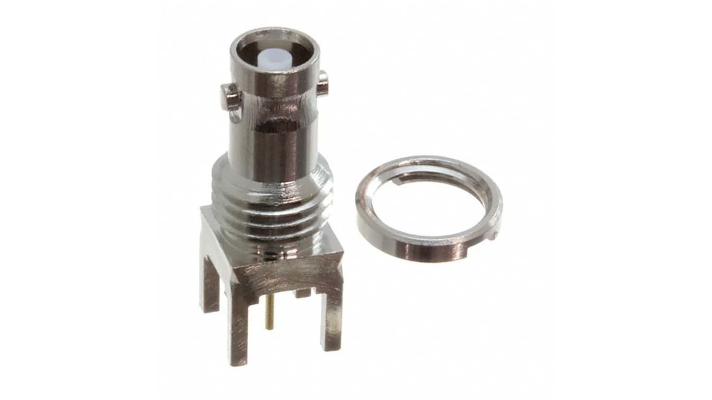 Samtec Straight 75Ω Coaxial Adapter HD BNC Socket 6GHz