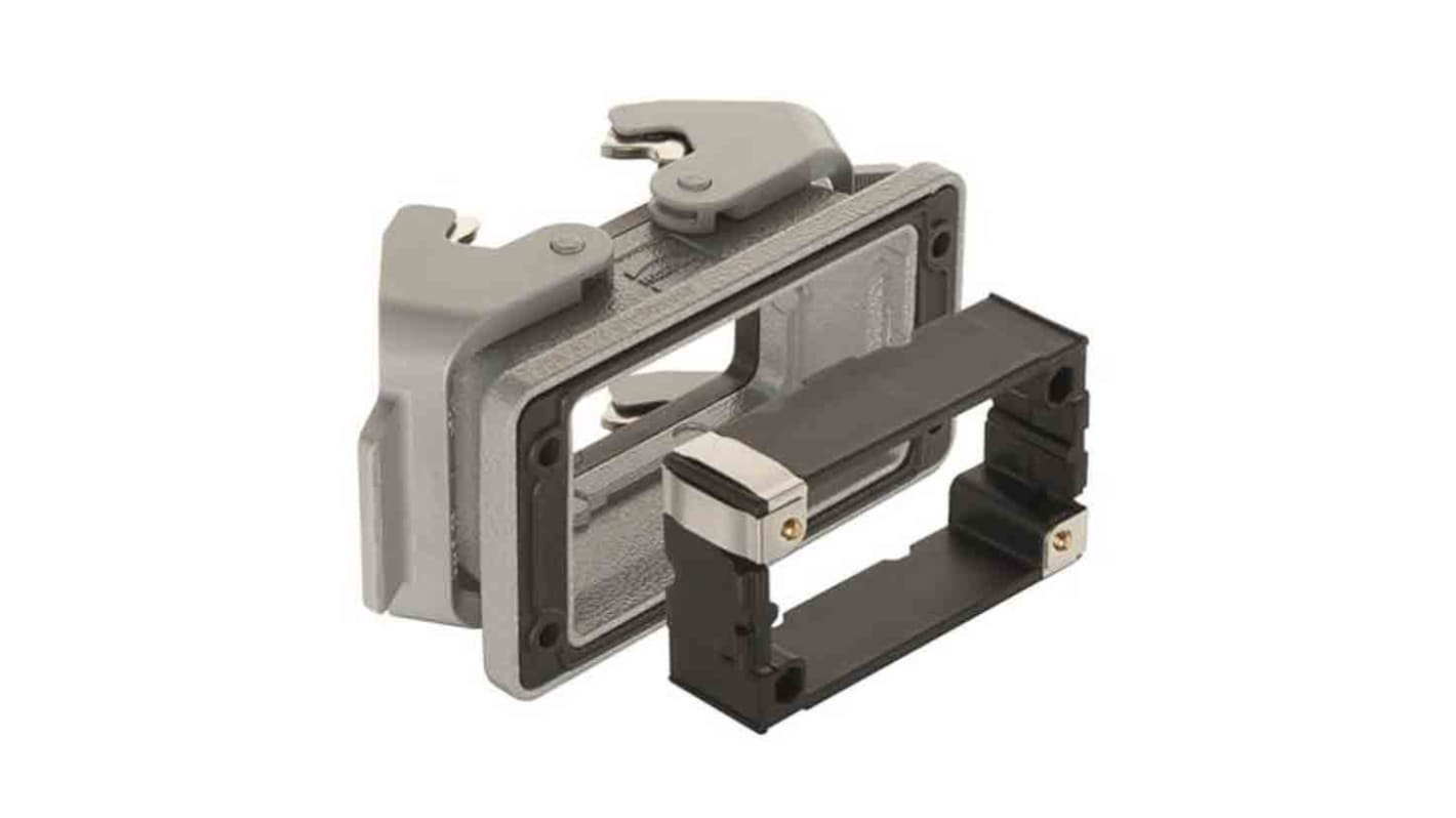 Cubierta de conector HARTING 09300100391, Serie HanÂ® B para uso con Conectores industriales