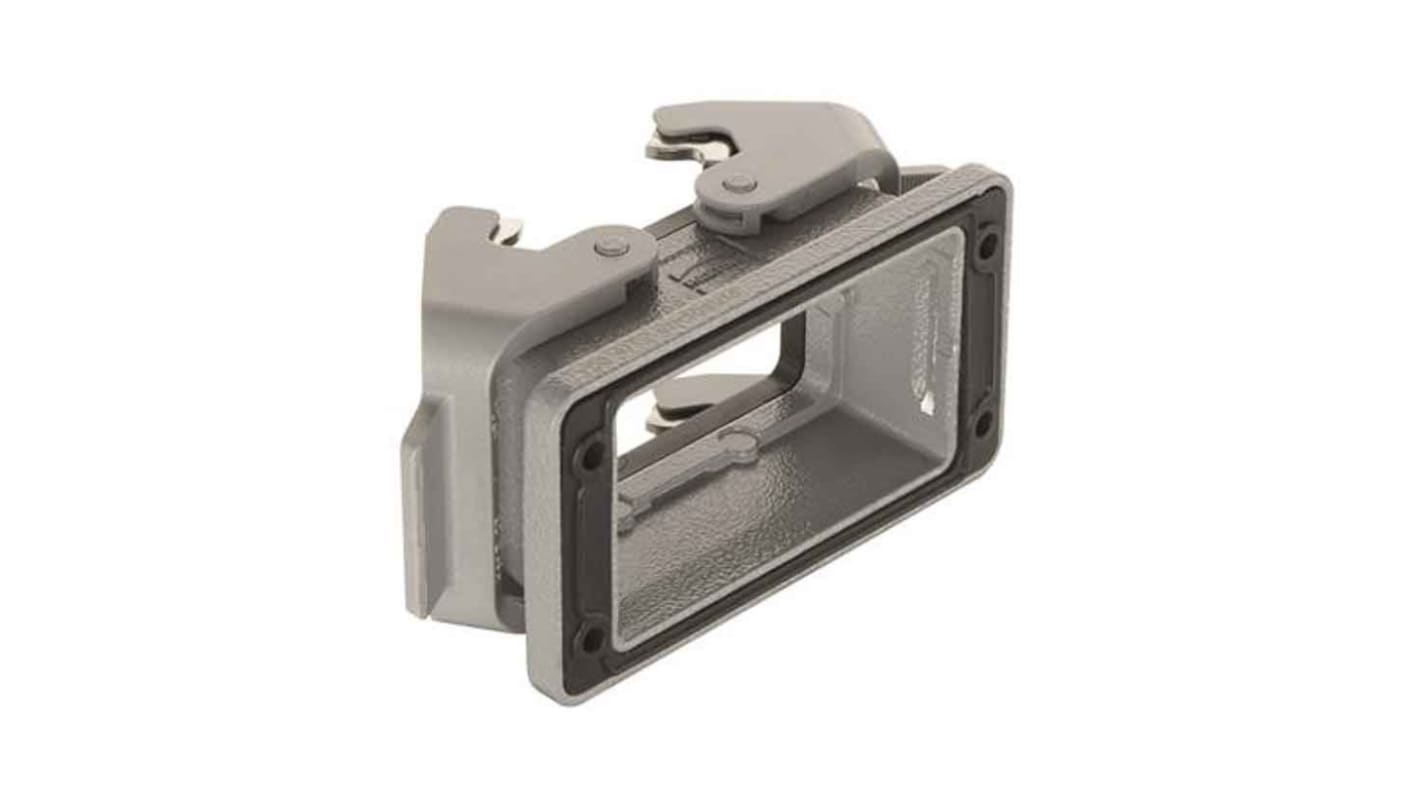 Cubierta de conector HARTING 09300100392, Serie HanÂ® B para uso con Conectores industriales