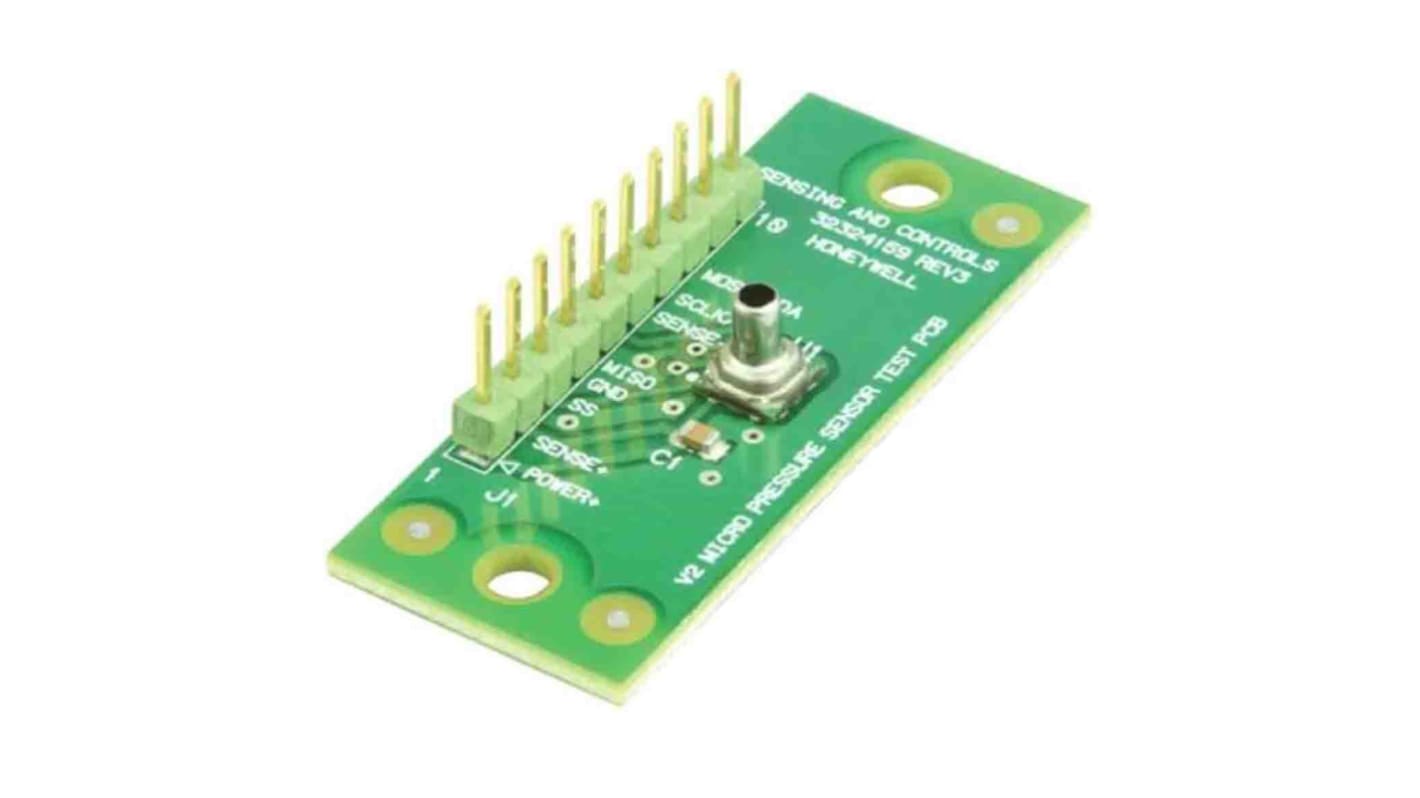 Honeywell MPR Series Sensor Mounted on a Breakout Boardブレークアウトボード MPRLS0025PA00001AB