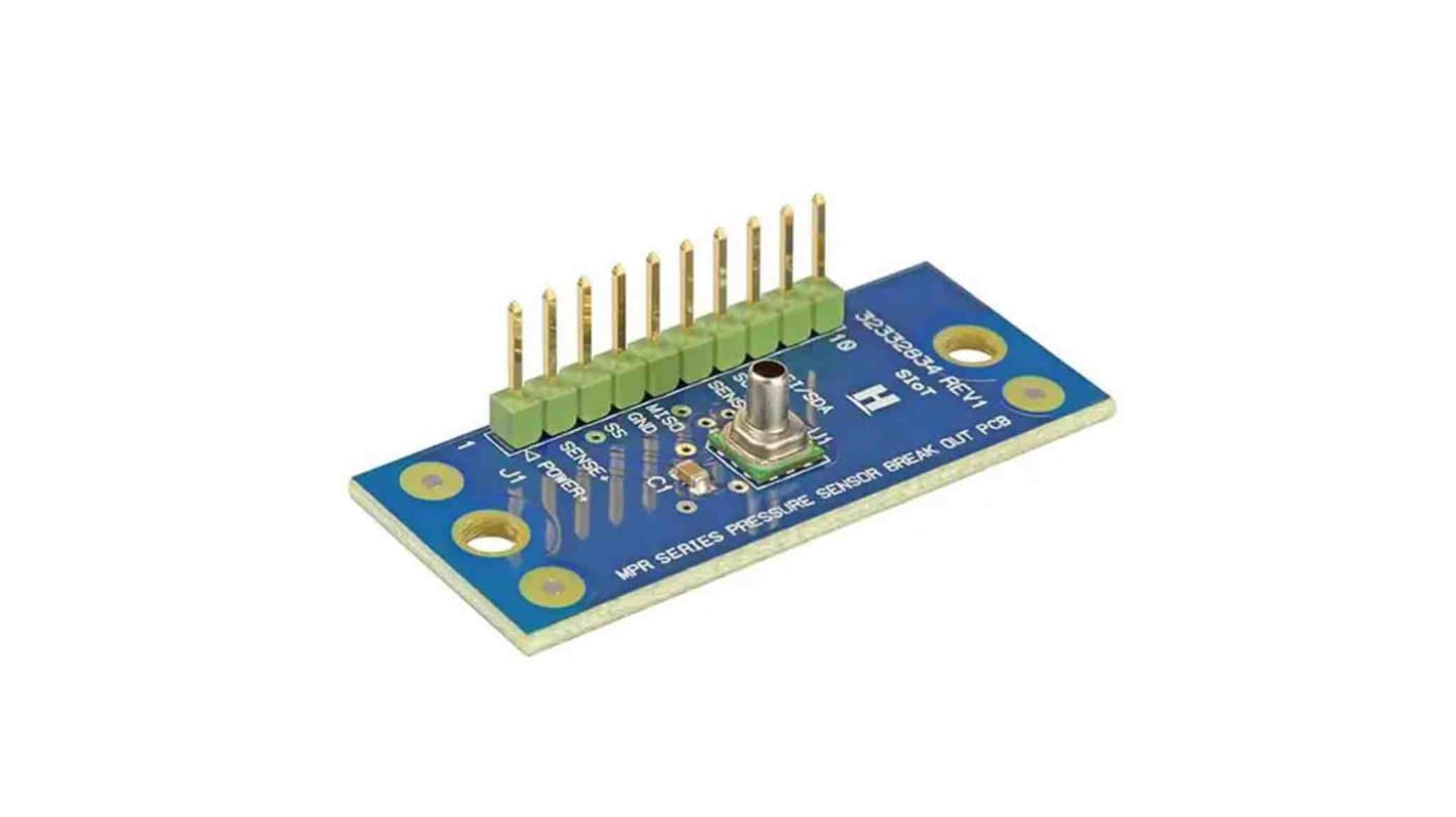 Honeywell MPR Series Sensor Mounted on a Breakout Boardブレークアウトボード MPRLS0300YG00001BB