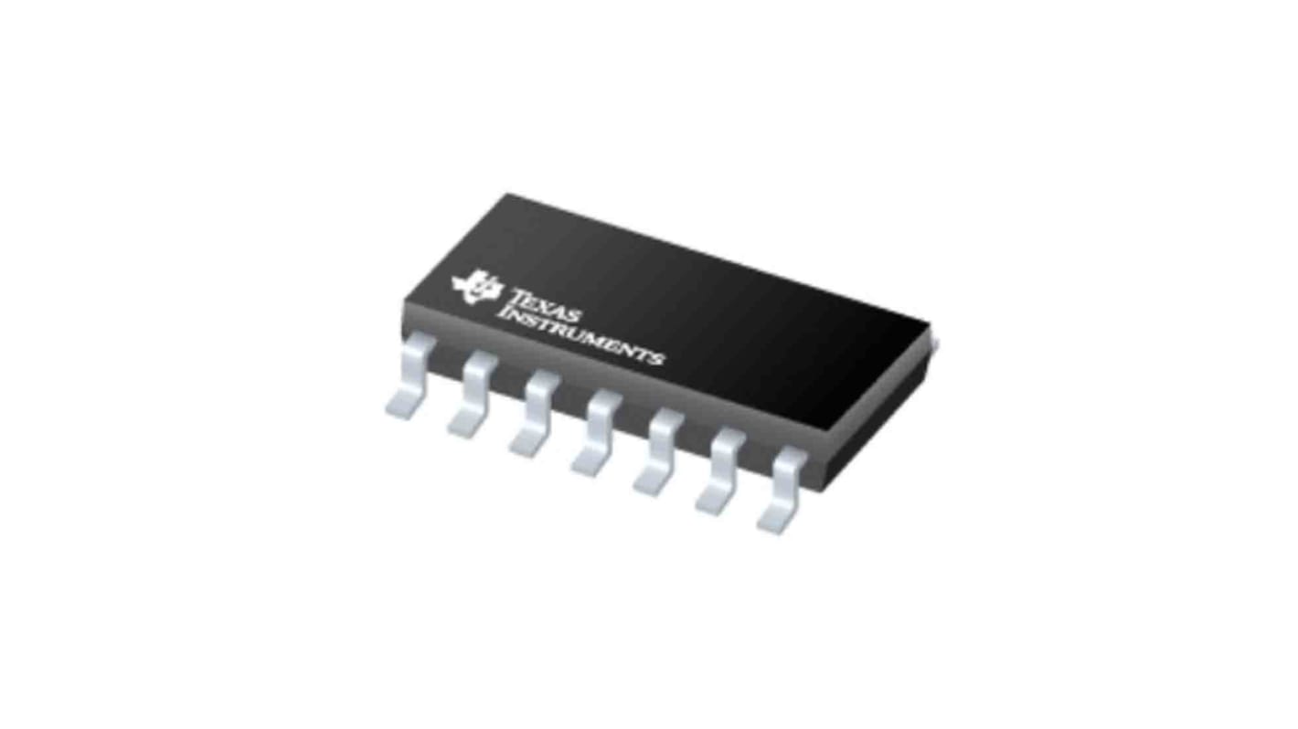 Amplificateur opérationnel Texas Instruments, alim. Simple, Double, PDIP 4 14 broches