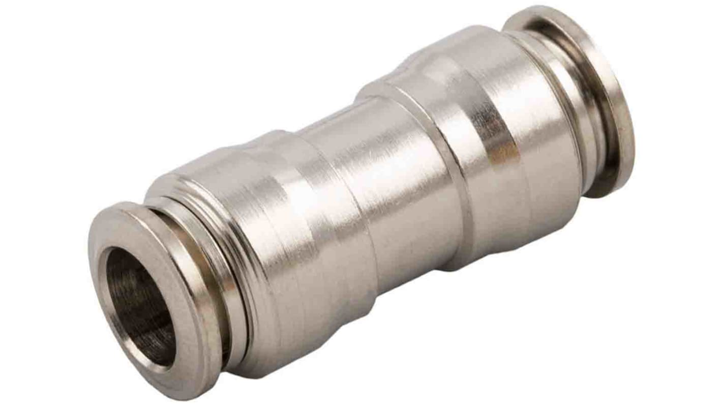 RS PRO 57000 Series Push-in Fitting, Push In 8 mm to Push In 6 mm, Tube-to-Tube Connection Style