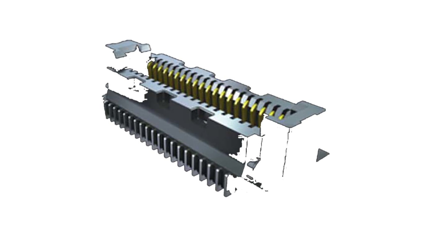 Connecteur femelle pour CI, 160 contacts, 2 rangées, 0.5mm, Montage en surface, Droit