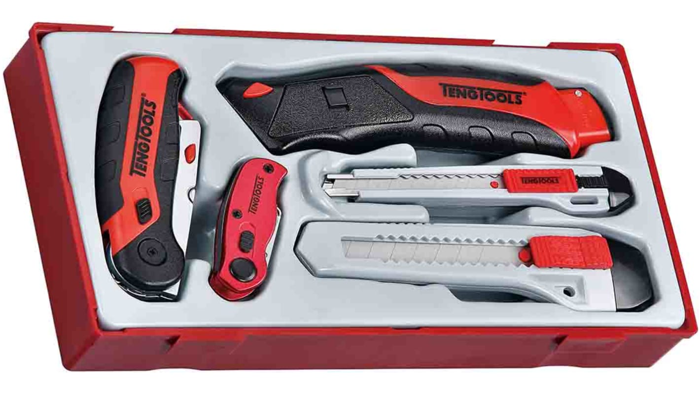 TTK40 Teng Tools Straight, Craft Knife Set Knife RS