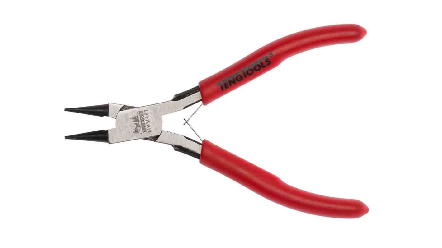 Teng Tools Round Nose Pliers, 170 mm Overall, 15mm Jaw, ESD