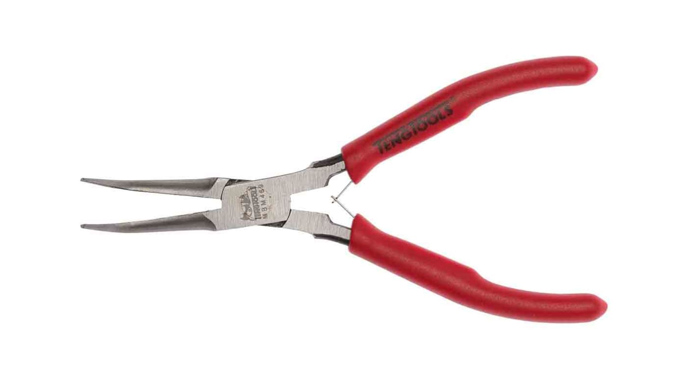 Teng Tools Long Nose Pliers, 140mm Overall, Straight Tip, 20mm Jaw