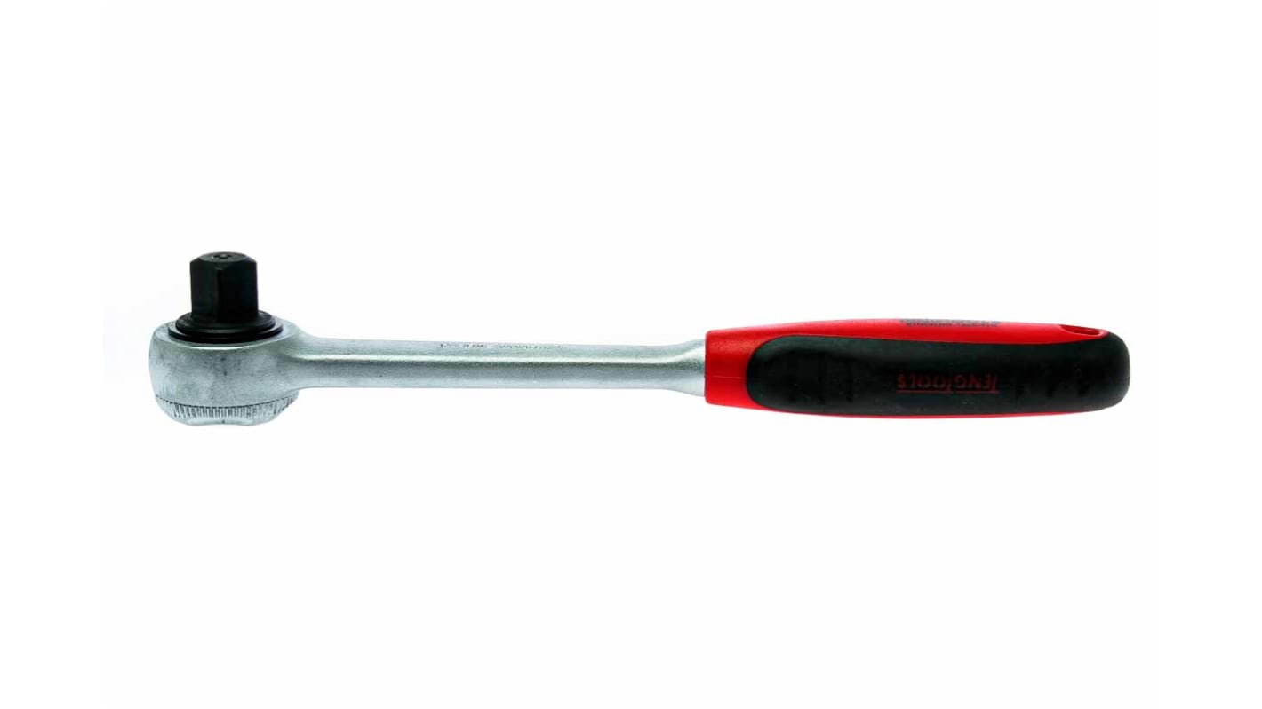 Teng Tools 1/2 in Square Ratchet with Ratchet Handle, 43 mm Overall