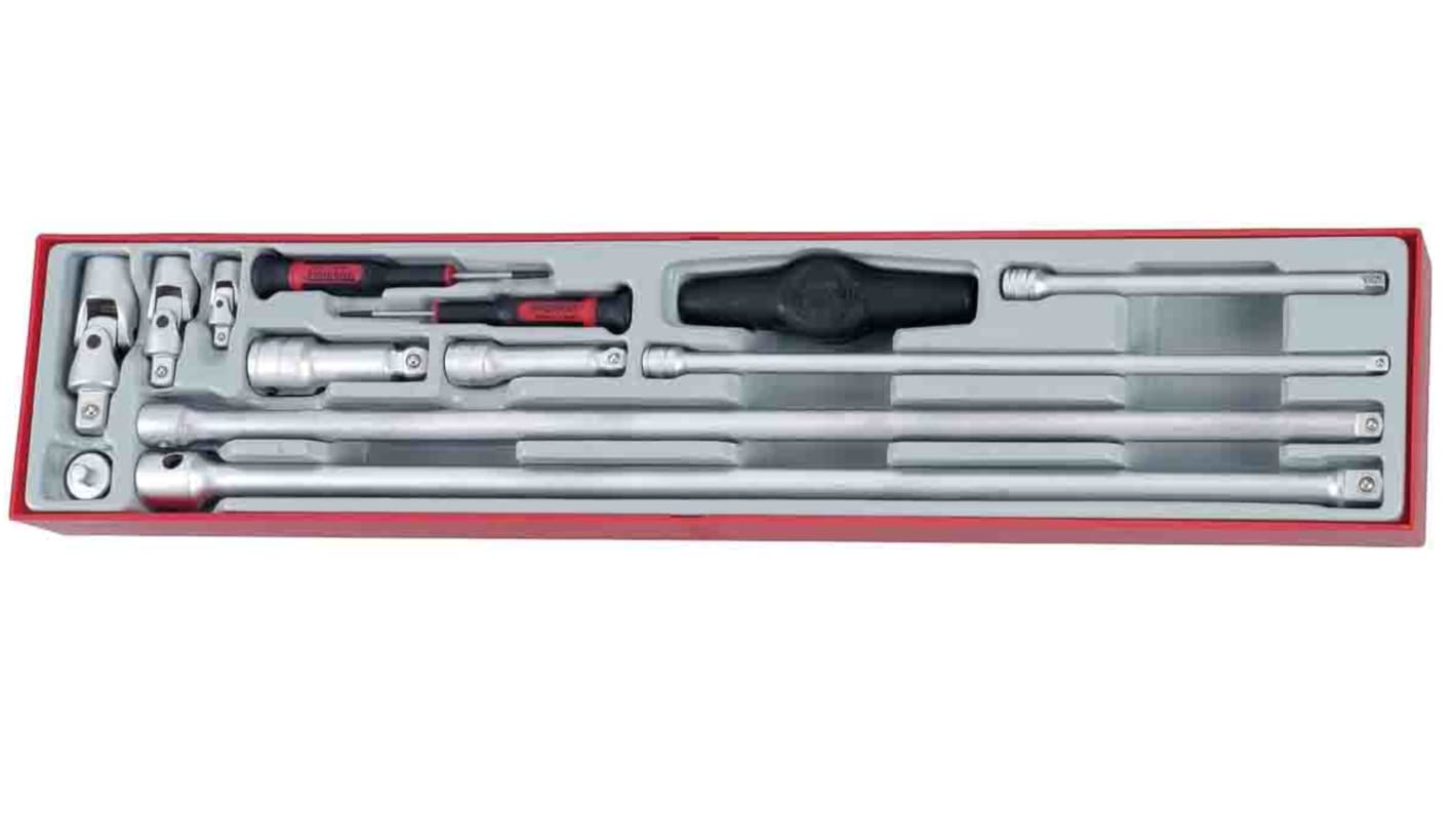 Teng Tools ソケットセット1/4インチ 13ピース TTXEXT13