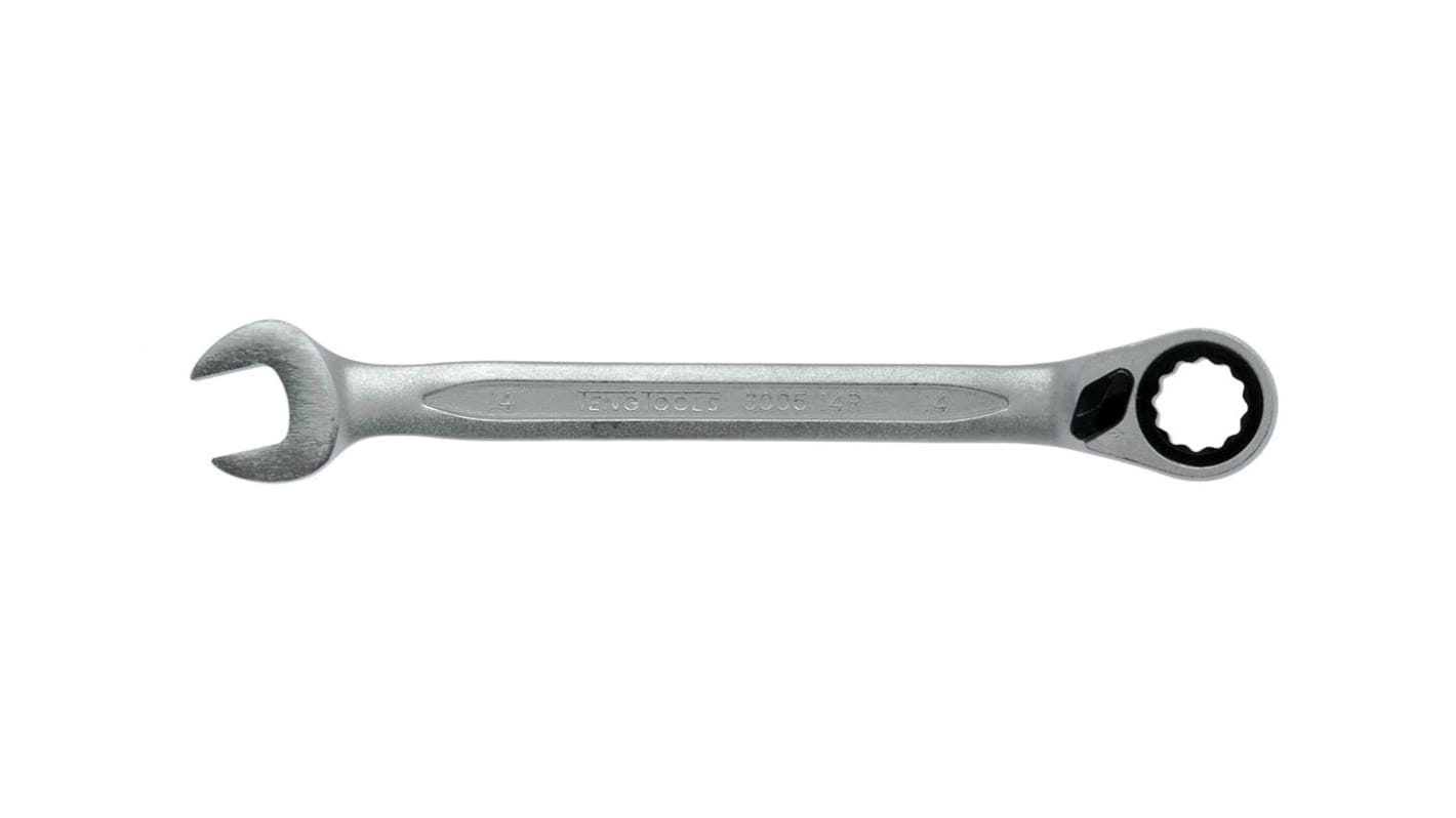 Teng Tools, SW 14 mm Ring-Maulschlüssel CrV-Stahl, Länge 191 mm
