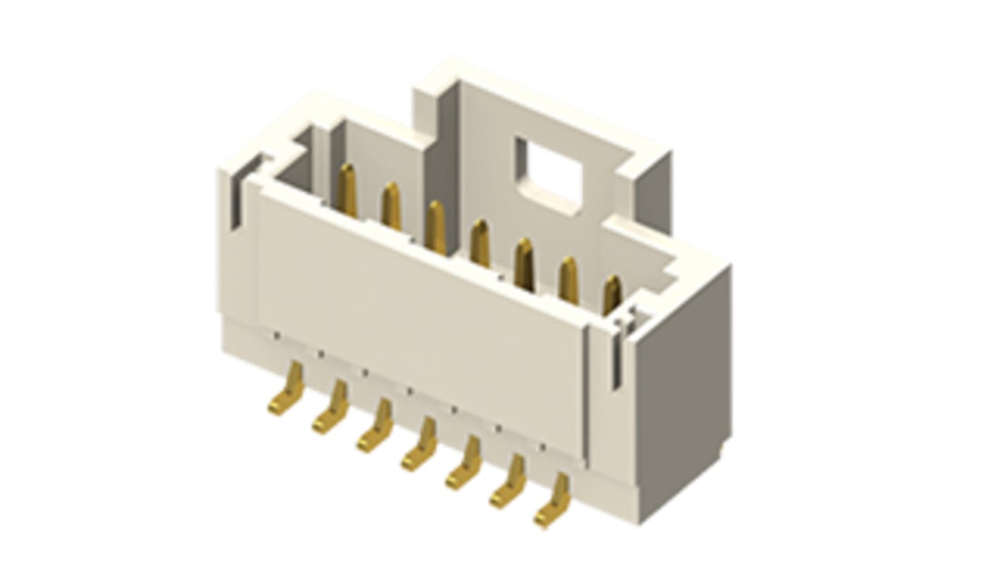 Samtec 基板接続用ピンヘッダ 3極 1.0mm 1列 T1M-03-F-SH-L-K