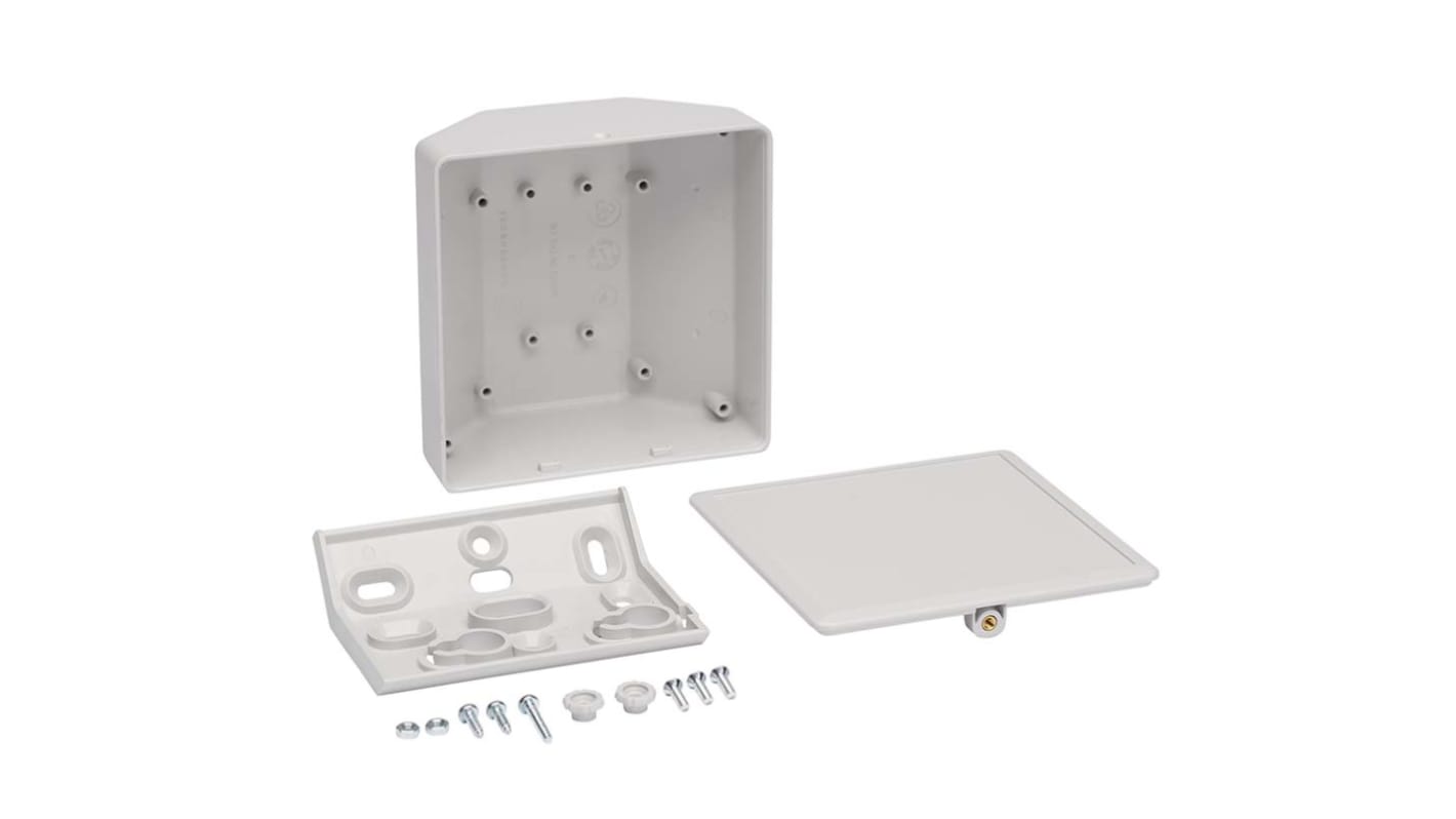 Caja CAMDENBOSS de Plástico, 100 x 100 x 53.2mm, IP40