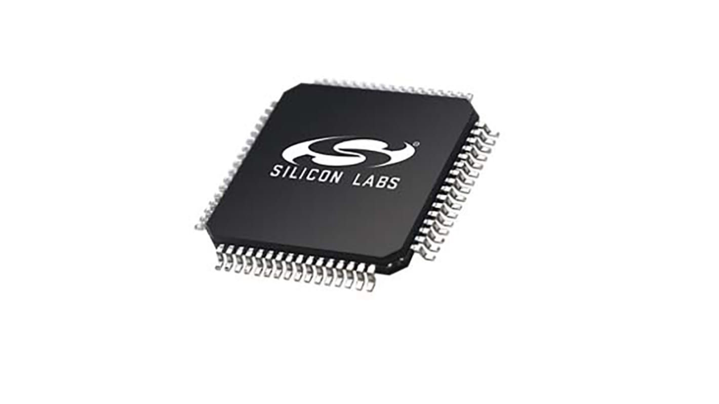 Microcontrollore Silicon Labs, ARM Cortex M3, TQFP, EFM32, 64 Pin, Montaggio superficiale, 32bit, 48MHz