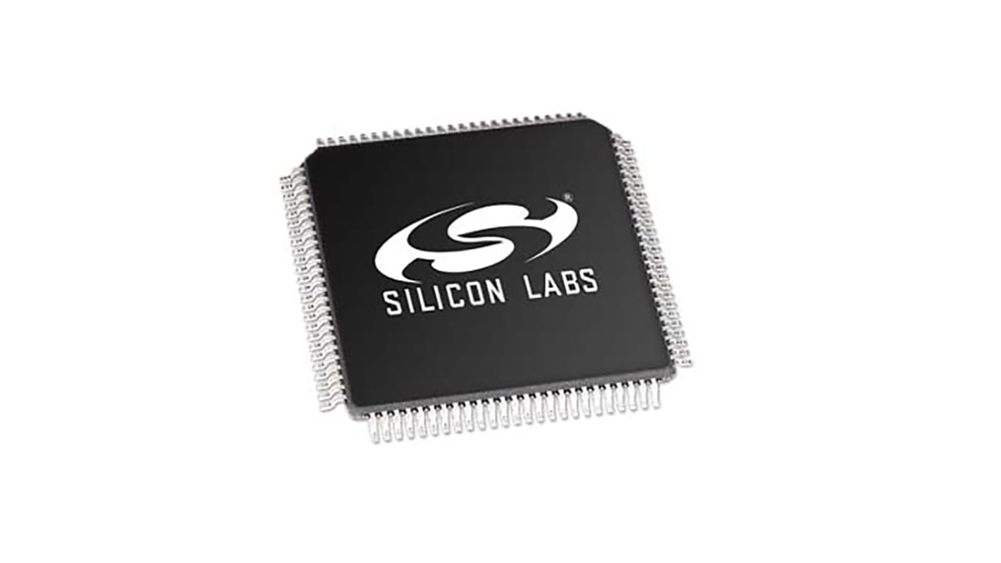 Microcontrollore Silicon Labs, ARM Cortex M3, LQFP, EFM32, 100 Pin, Montaggio superficiale, 32bit, 48MHz