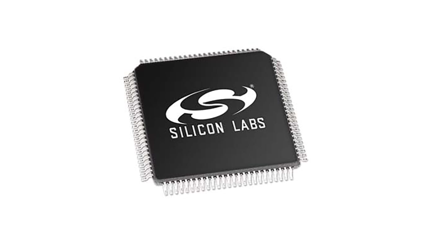 Silicon Labs Mikrovezérlő EFM32, 100-tüskés LQFP, 32bit bites