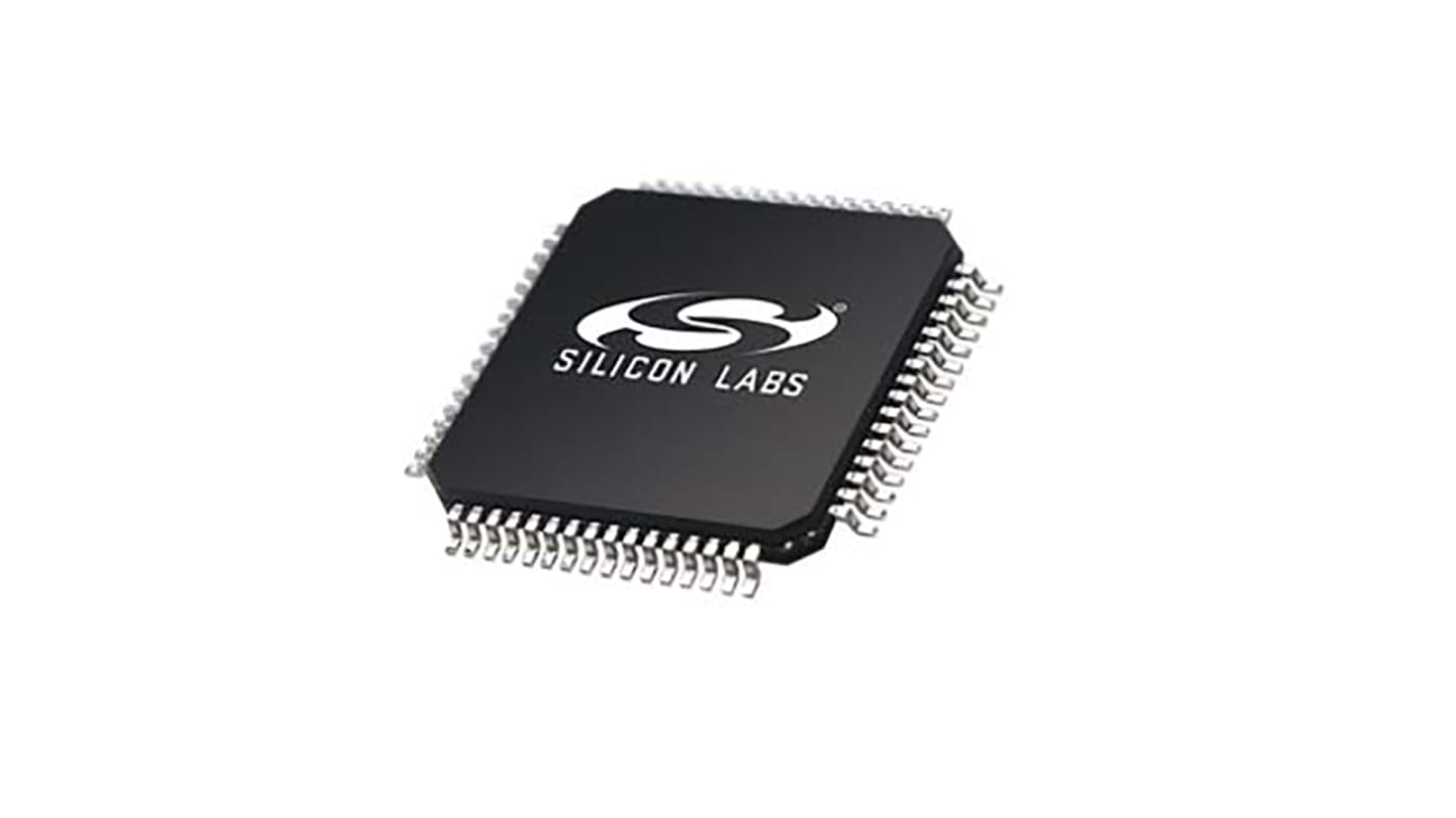 Silicon Labs EFM32WG332F256-B-QFP64, 32bit ARM Cortex M4 Microcontroller, EFM32, 48MHz, 256 kB Flash, 64-Pin TQFP