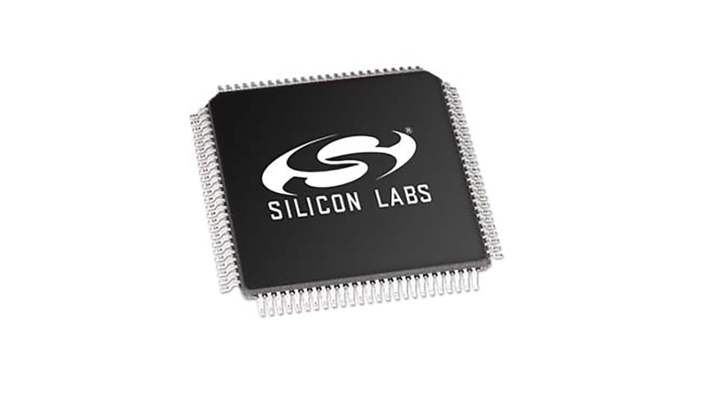 Microcontrollore Silicon Labs, ARM Cortex M4, LQFP, EFM32, 100 Pin, Montaggio superficiale, 32bit, 48MHz