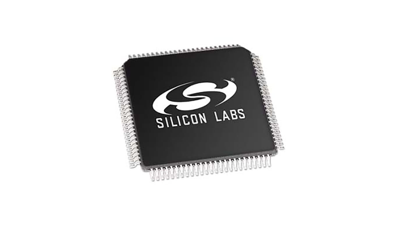 Microcontrollore Silicon Labs, ARM Cortex M4, LQFP, EFM32, 100 Pin, Montaggio superficiale, 32bit, 48MHz