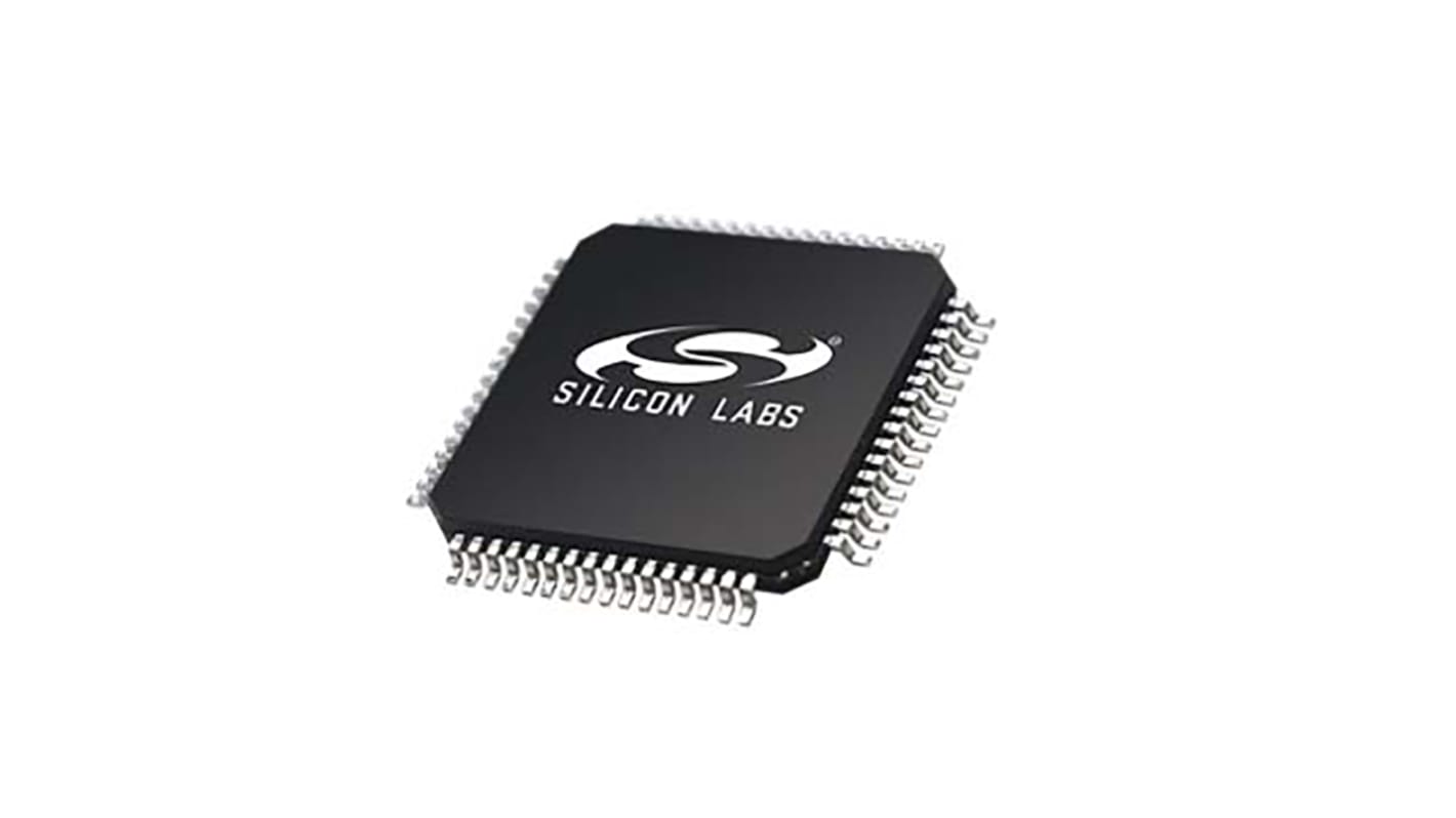 Microcontrollore Silicon Labs, ARM Cortex M4, TQFP, EFM32, 64 Pin, Montaggio superficiale, 32bit, 48MHz