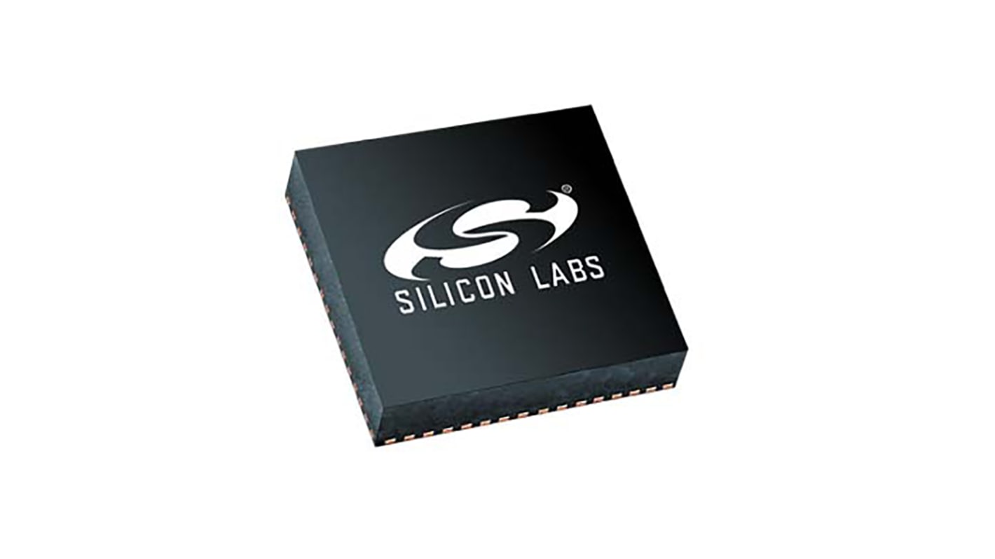 Silicon Labs Mikrovezérlő EFM32, 64-tüskés QFN, 32bit bites