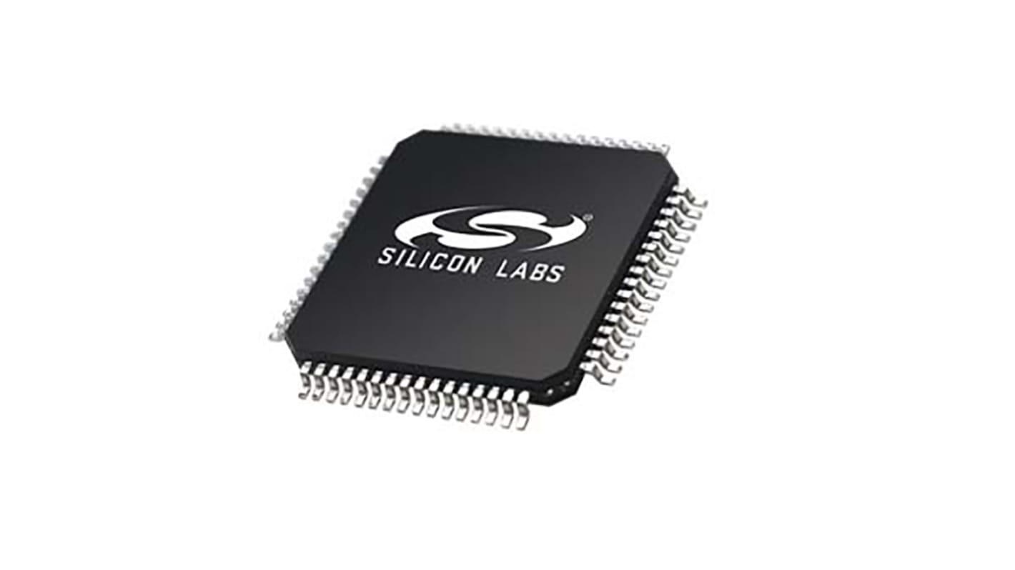 Silicon Labs EFM32WG942F256-B-QFP64, 32bit ARM Cortex M4 Microcontroller, EFM32, 48MHz, 256 kB Flash, 64-Pin TQFP