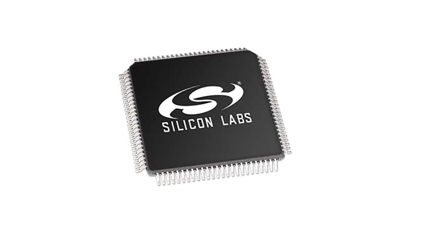 Microcontrollore Silicon Labs, ARM Cortex M4, LQFP, EFM32, 100 Pin, Montaggio superficiale, 32bit, 48MHz