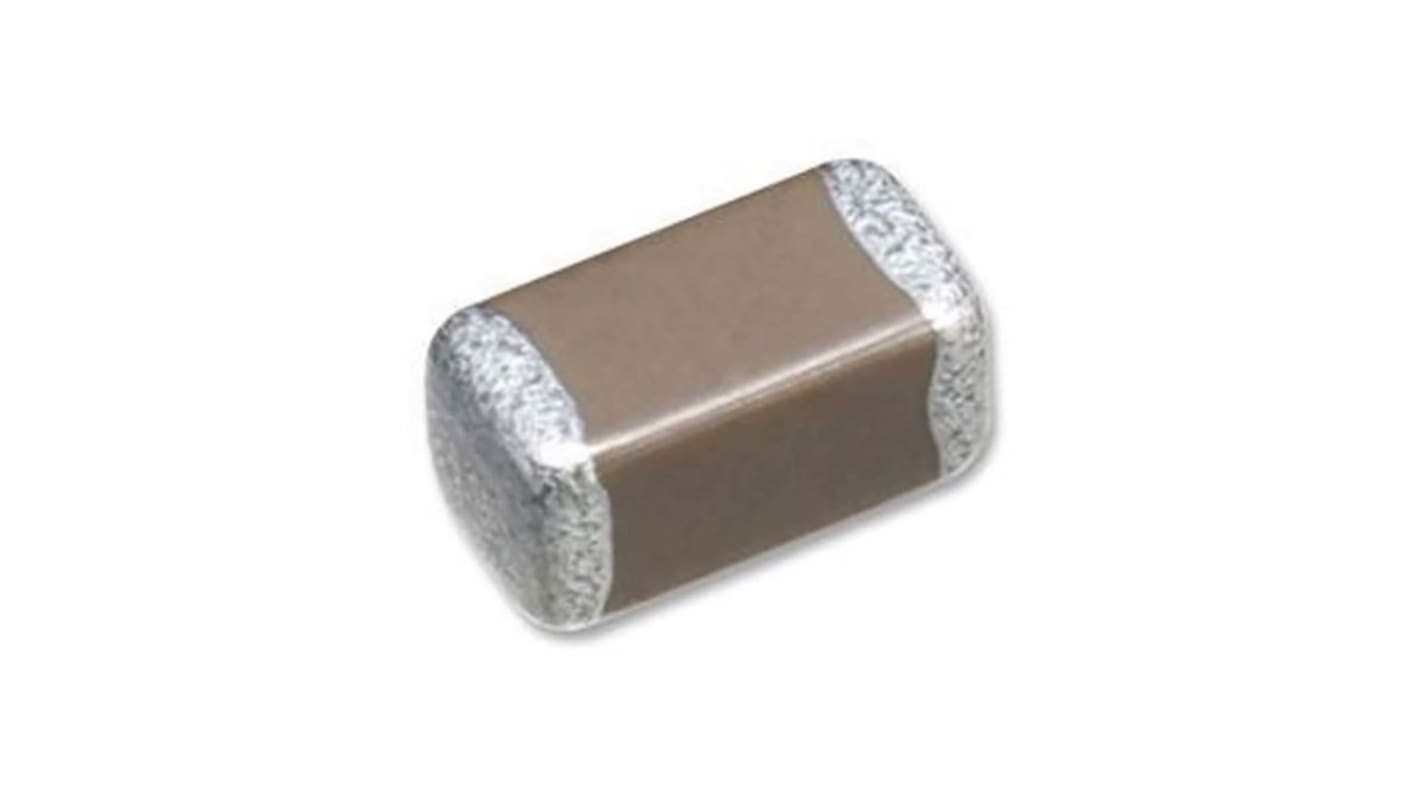 Yageo, Automotive, SMD MLCC, Vielschicht Keramikkondensator NP0, 6.8pF ±0.5pF / 50V dc, Gehäuse 0402 (1005M), AEC-Q200