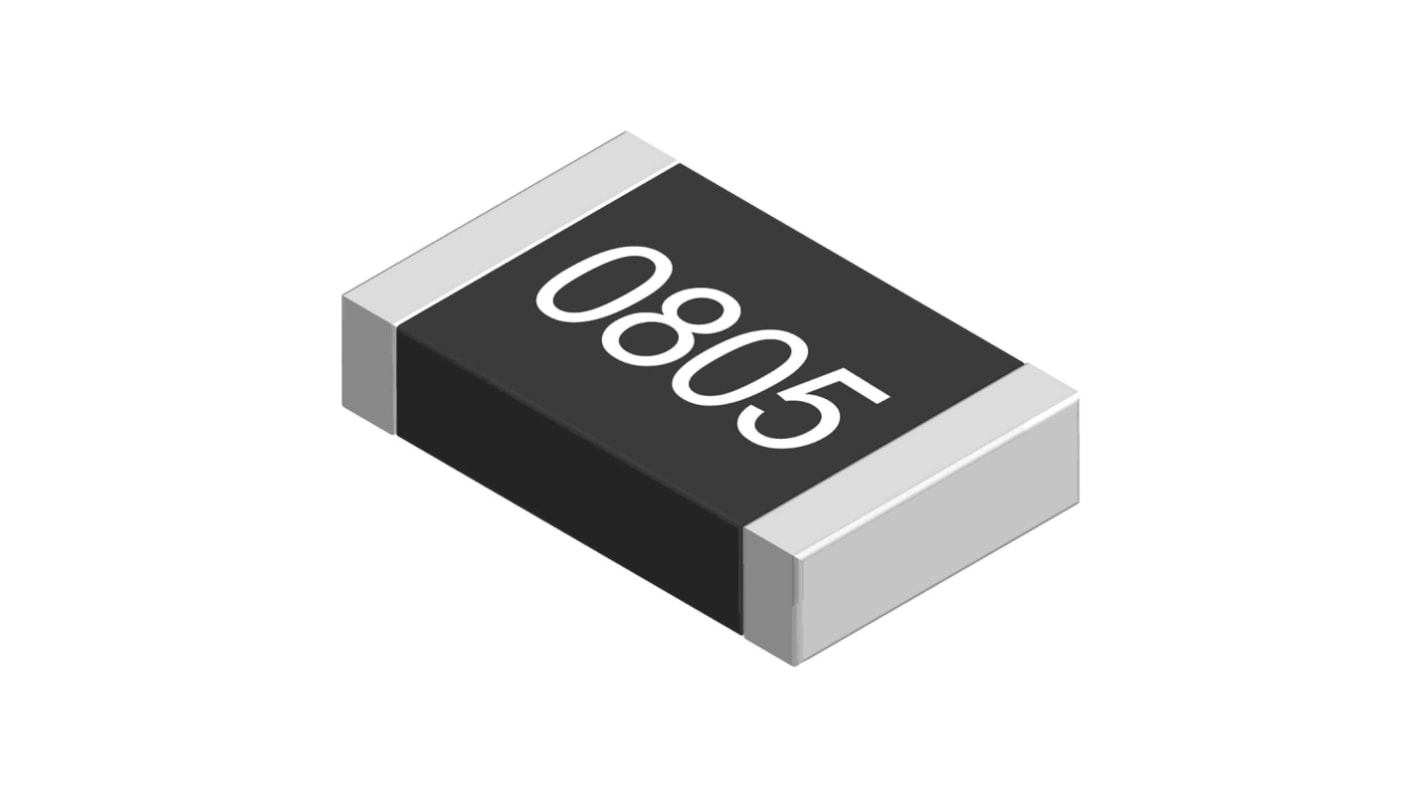 Resistencia SMD Yageo, 75Ω, ±0.1%, 0.125W, Película Fina, 0805 (2012M)