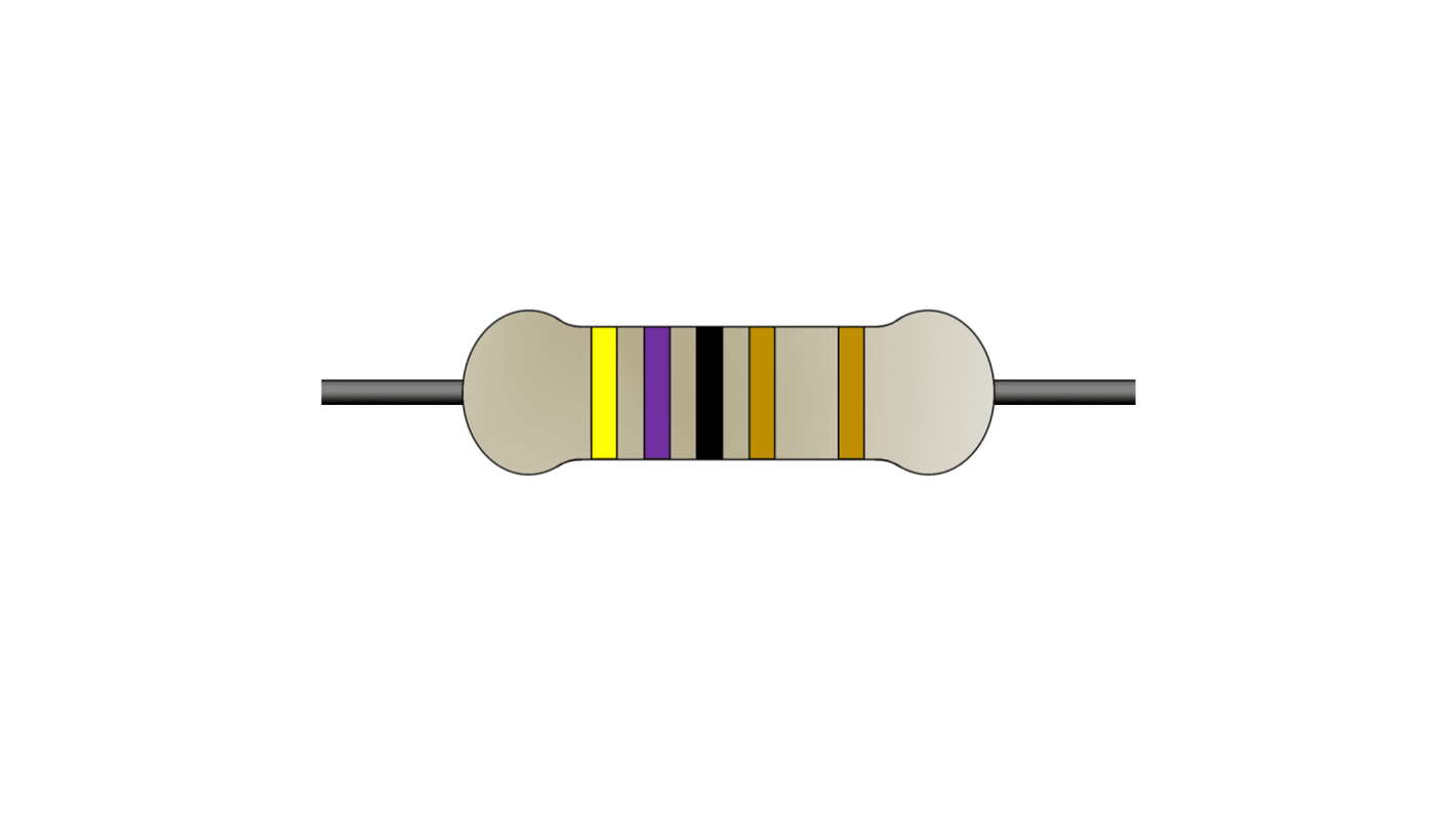 Resistor wirewound 5W 5%  47R