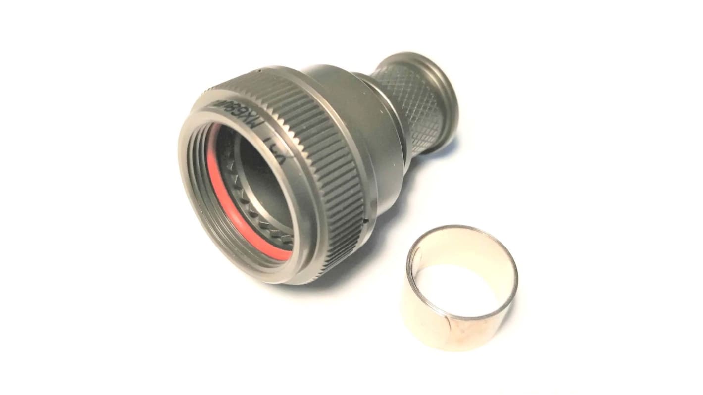 Amphenol, BK4Size 22 Straight Circular Connector Backshell, For Use With 38999 III