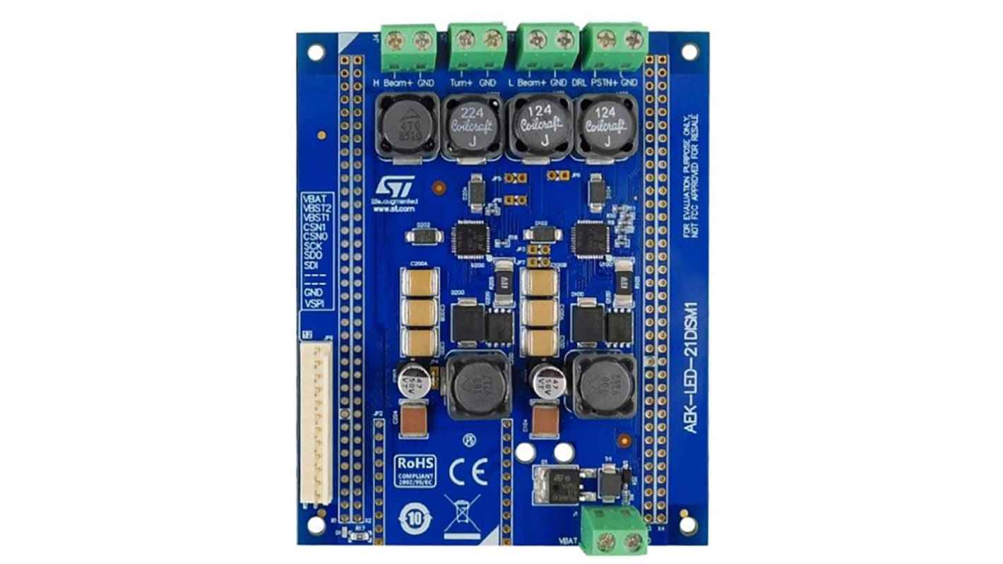 Development Kit Digitally Controlled LED Driver Board for use with L99LD21, SPC5-family