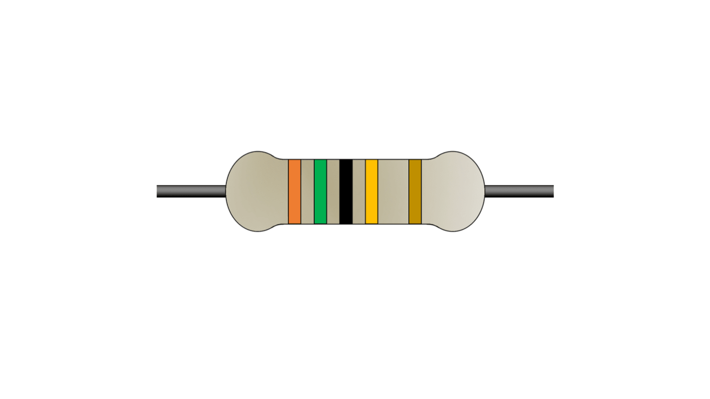 Yageo 15kΩ Carbon Film Fixed Resistor 1/4W 5% CFR-25JT-52-15K