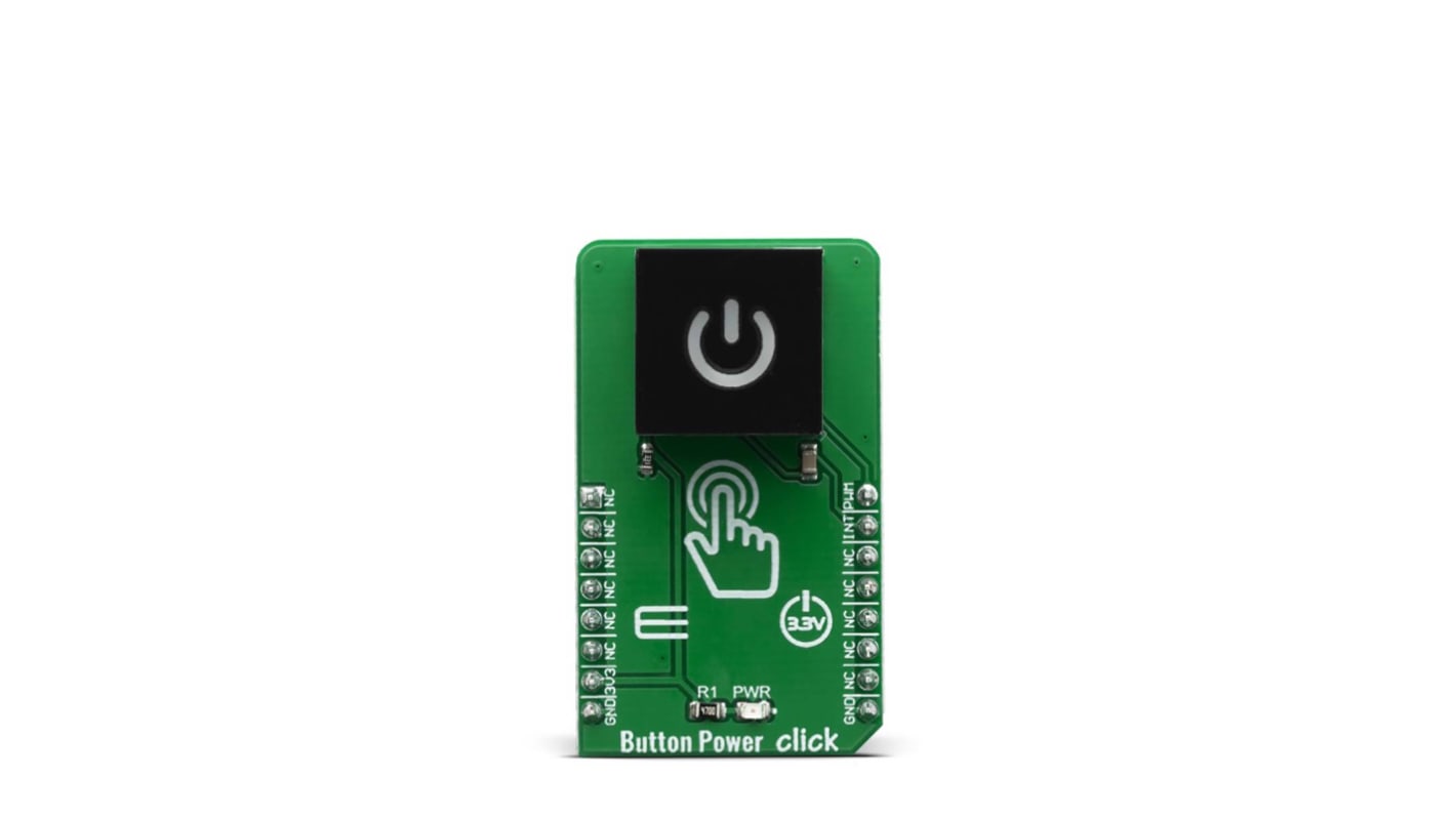 MikroElektronika BUTTON POWER CLICK タッチスクリーン 開発キット for CTHS15CIC05 for パブリックゲームコンソールとスロットマシンインターフェイス